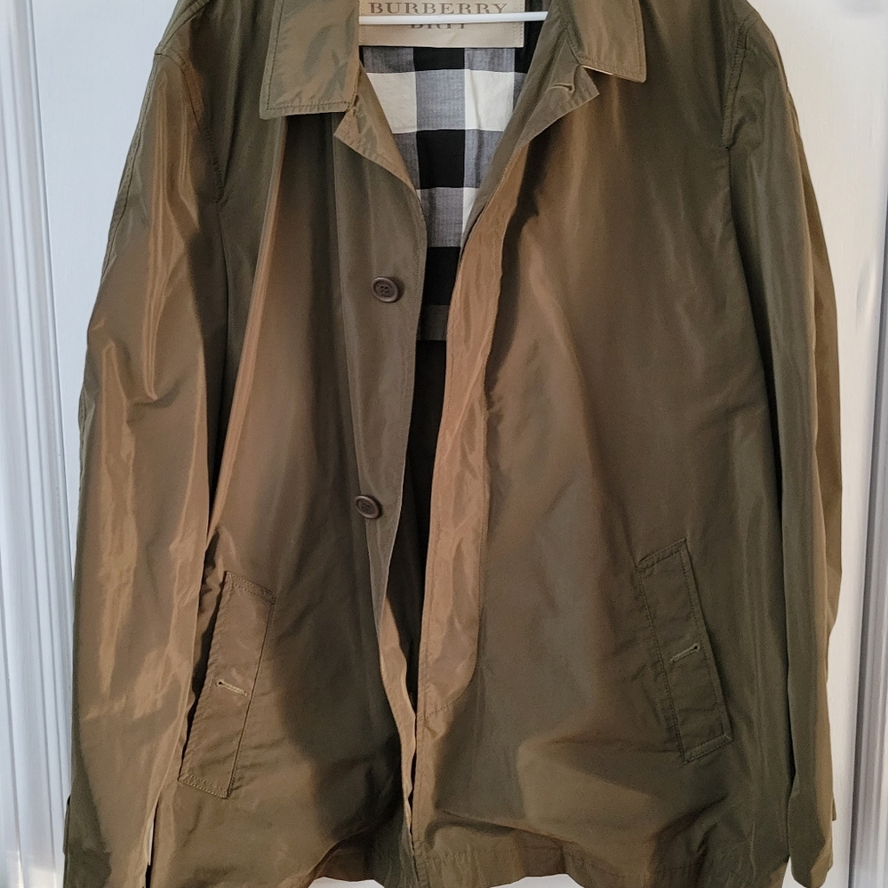 Burberry Brit Bradburn Olive green Mens Jacket